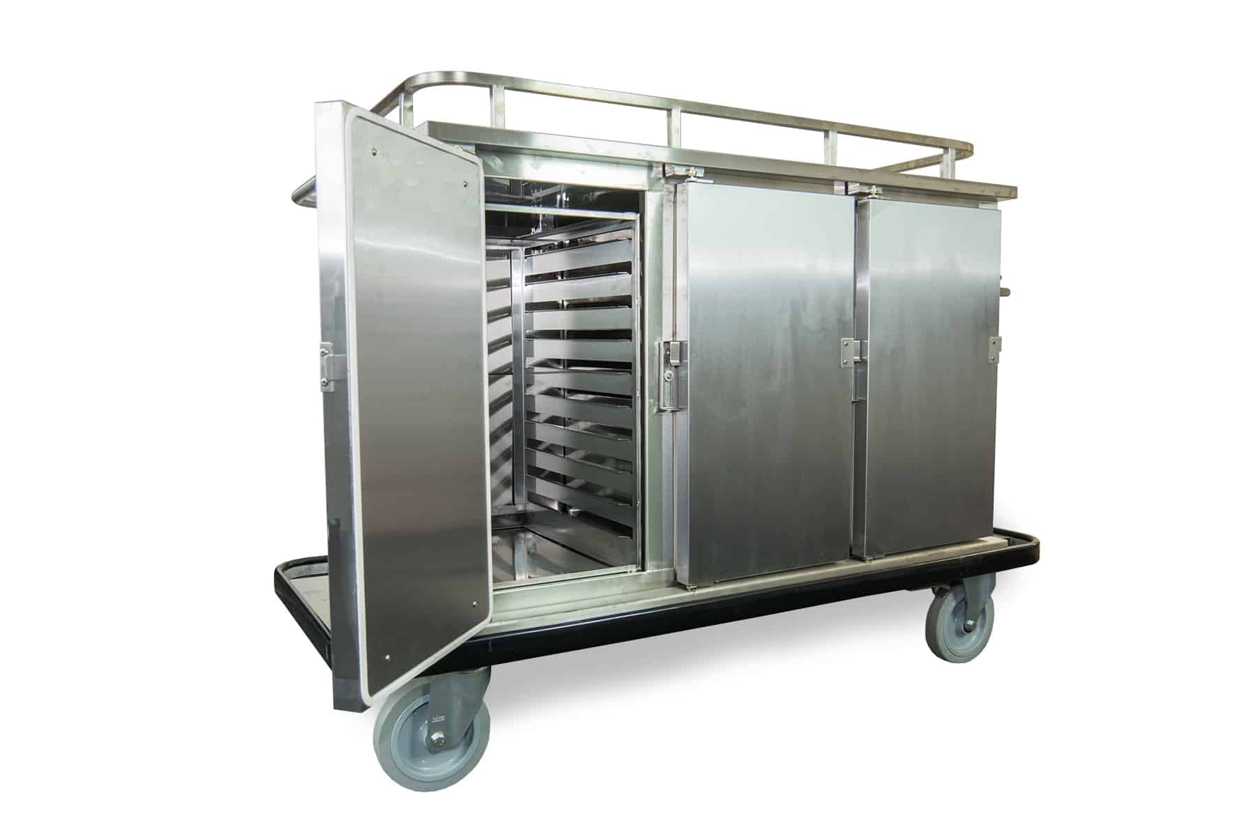 heated food trolley